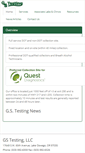 Mobile Screenshot of gstestingllc.com